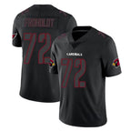 A.Cardinals #72 Hjalte Froholdt Player Black Impact Limited Home Game CBdoa Stitched Jerseys