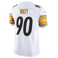 CBdoa #90 T.J. Watt Player P.Steelers White Vapor F.U.S.E. Limited Stitched Jersey
