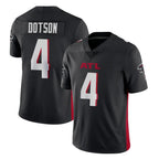 A.Falcons #4 Jahan Dotson Player Black Vapor Untouchable Limited Home Game CBdoa Stitched Jerseys