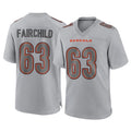 C.Bengals #63 Dylan Fairchild Player Gray Atmosphere Fashion Game CBdoa Stitched Jerseys
