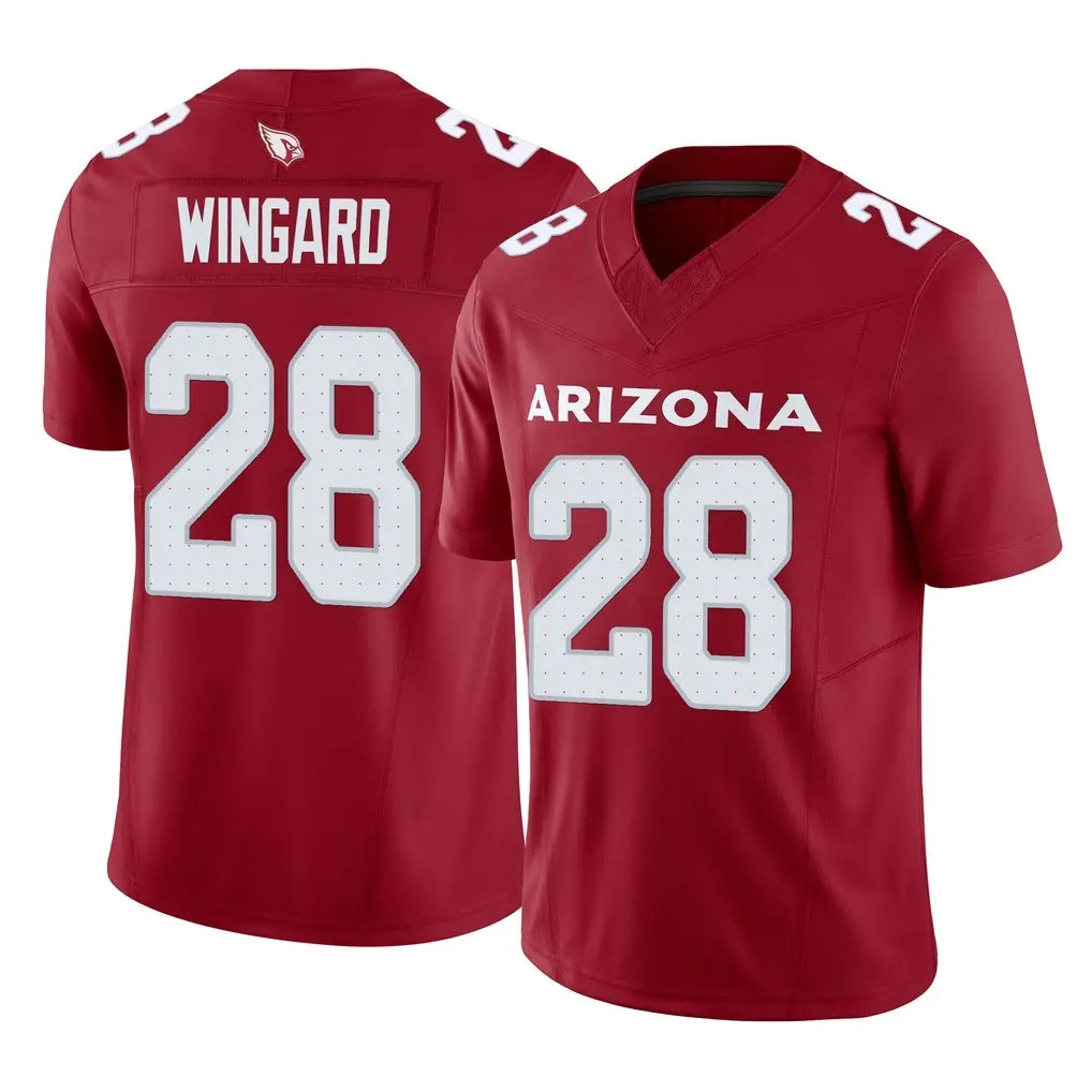A.Cardinals #28 Andrew Wingard Player Cardinal Vapor F.U.S.E. Limited Home Game CBdoa Stitched Jerseys