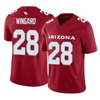 A.Cardinals #28 Andrew Wingard Player Cardinal Vapor F.U.S.E. Limited Home Game CBdoa Stitched Jerseys