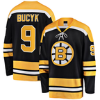 CBdoa B.Bruins #9 John Bucyk Black Premier Breakaway Retired Player Stitched Jerseys