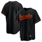 CBdoa B.Orioles Black Home Game Blank Player Stitched Jerseys
