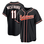 CBdoa B.Orioles #11 Jordan Westburg Player Black Snake Skin City Home Game Stitched Jerseys