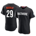 CBdoa B.Orioles #29 Samuel Basallo Player Black City Connect Limited Elite Home Game Stitched Jerseys