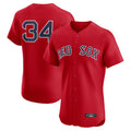 CBdoa B.Red Sox #34 David Ortiz Player Red Limited Elite Home Game Stitched Jerseys