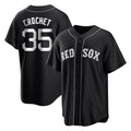 CBdoa B.Red Sox #35 Garrett Crochet Player Black Home Game Stitched Jerseys