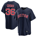 CBdoa B.Red Sox #36 Triston Casas Player Navy Home Game Stitched Jersey