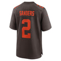 CBdoa C.Browns #2 Shedeur Sanders Brown Alternate Game Stitched Jerseys