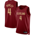 CBdoa C.Cavaliers #4 Evan Mobley Wine Swingman Jerseys - Icon Edition