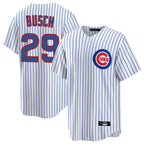 CBdoa C.Cubs #29 Michael Busch Player White Game Home Stitched Jerseys