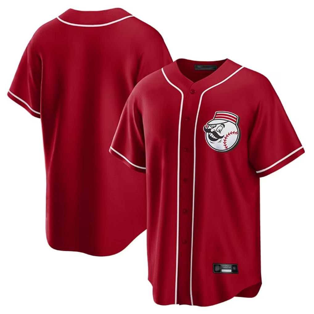 CBdoa C.Reds Red Home Game Blank Player Stitched Jerseys