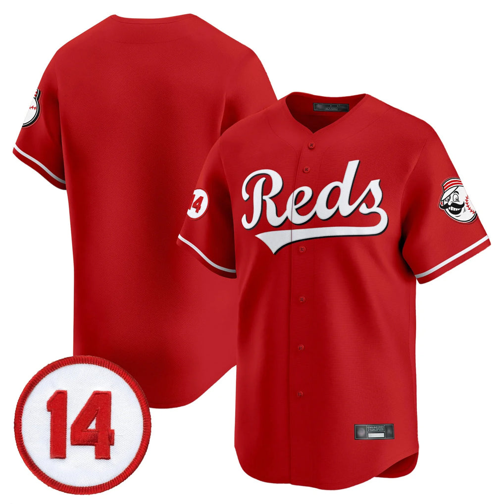 CBdoa C.Reds Red Vapor Premier Limited Home Blank Player Stitched Jerseys