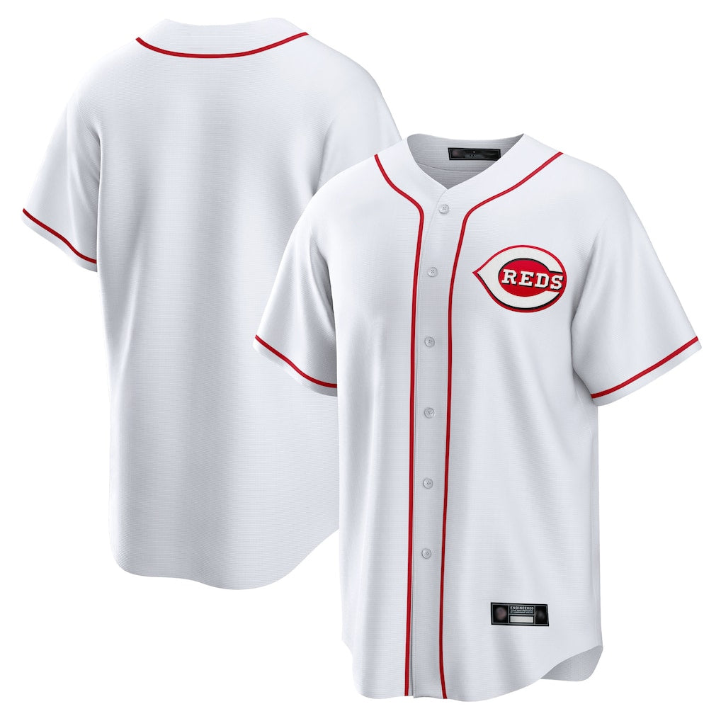 CBdoa C.Reds White Game Home Blank Player Stitched Jerseys