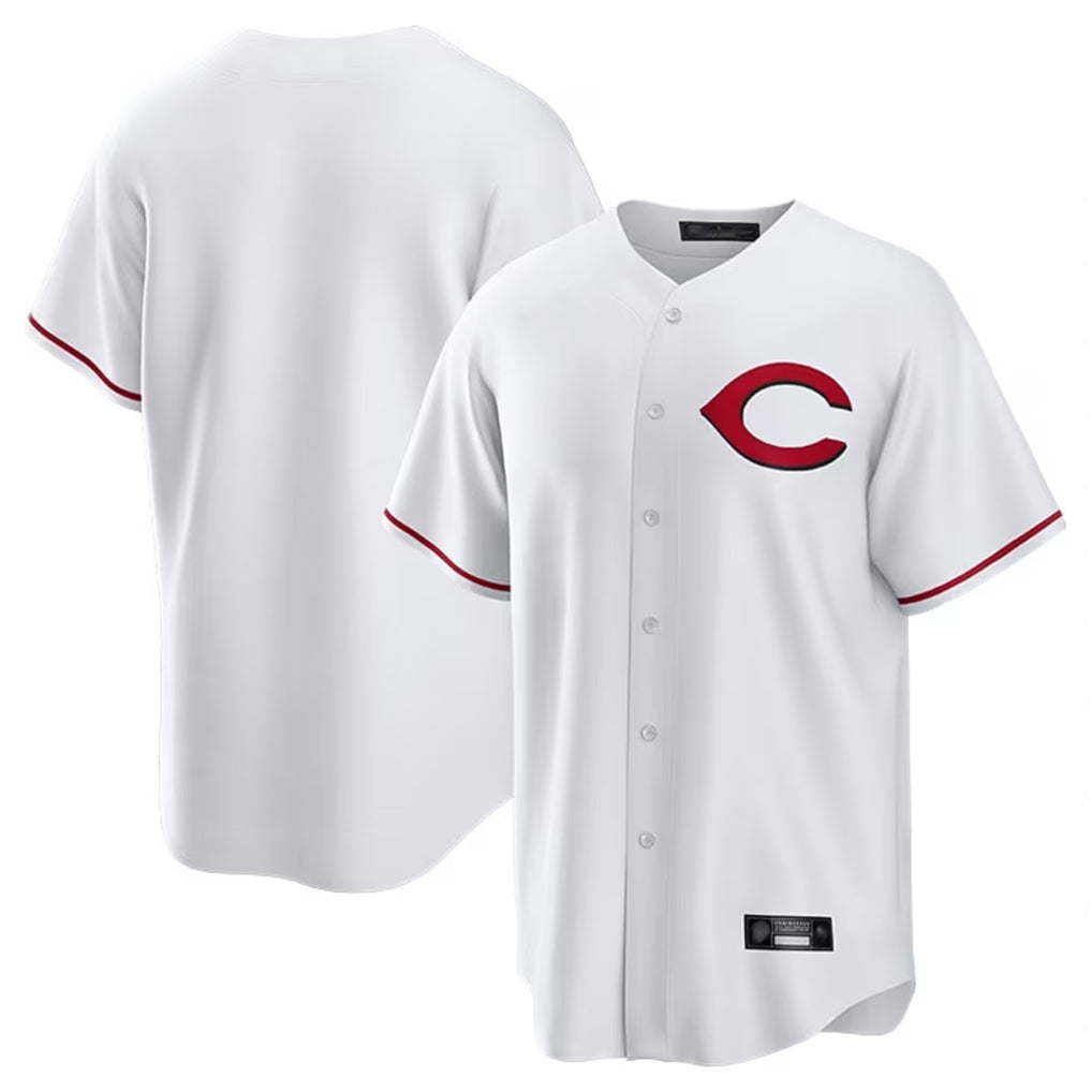 CBdoa C.Reds White Home Game Blank Player Stitched Jerseys