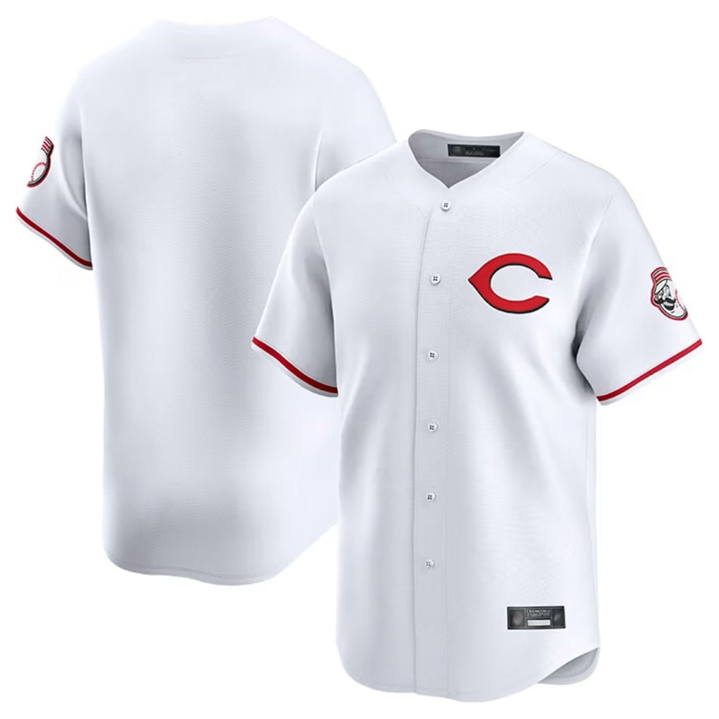 CBdoa C.Reds White Limited Home Blank Player Stitched Jerseys