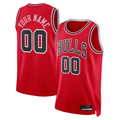 CBdoa Custom C.Bulls Red Swingman Jerseys - Icon Edition