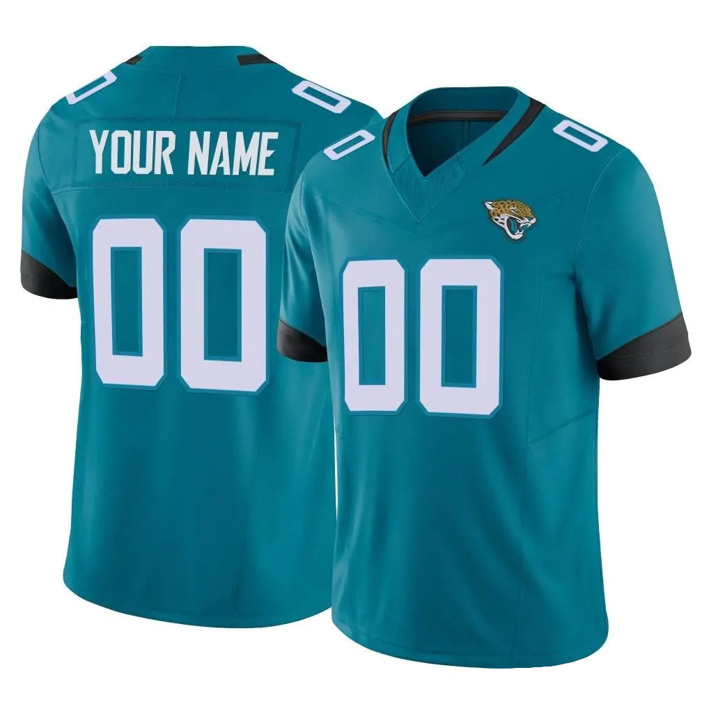 CBdoa Custom J.Jaguars Teal Vapor F.U.S.E. Limited Home Game Any Name & Numbers Stitched Jerseys