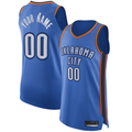CBdoa Custom OC.Thunder Blue Authentic Stitched Jerseys - Icon Edition