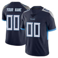 CBdoa Custom T.Titans Navy Limited Vapor Untouchable Home Game Any Name & Numbers Stitched Jerseys