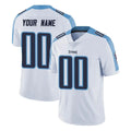 CBdoa Custom T.Titans White Limited Vapor Untouchable Home Game Any Name & Numbers Stitched Jerseys