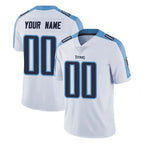 CBdoa Custom T.Titans White Limited Vapor Untouchable Home Game Any Name & Numbers Stitched Jerseys