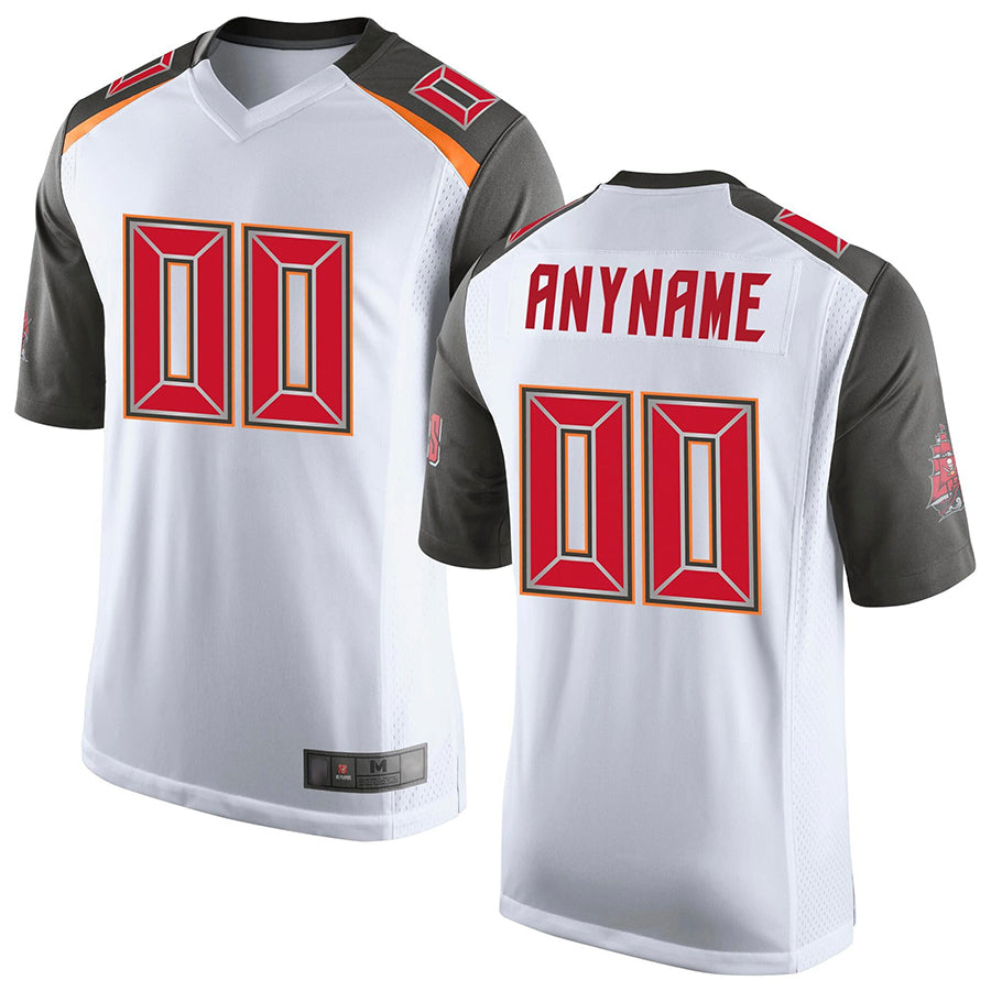 CBdoa Custom TB.Buccaneers White Game Stitched Jerseys