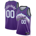 CBdoa Custom U.Jazz Purple Swingman Jerseys - Icon Edition