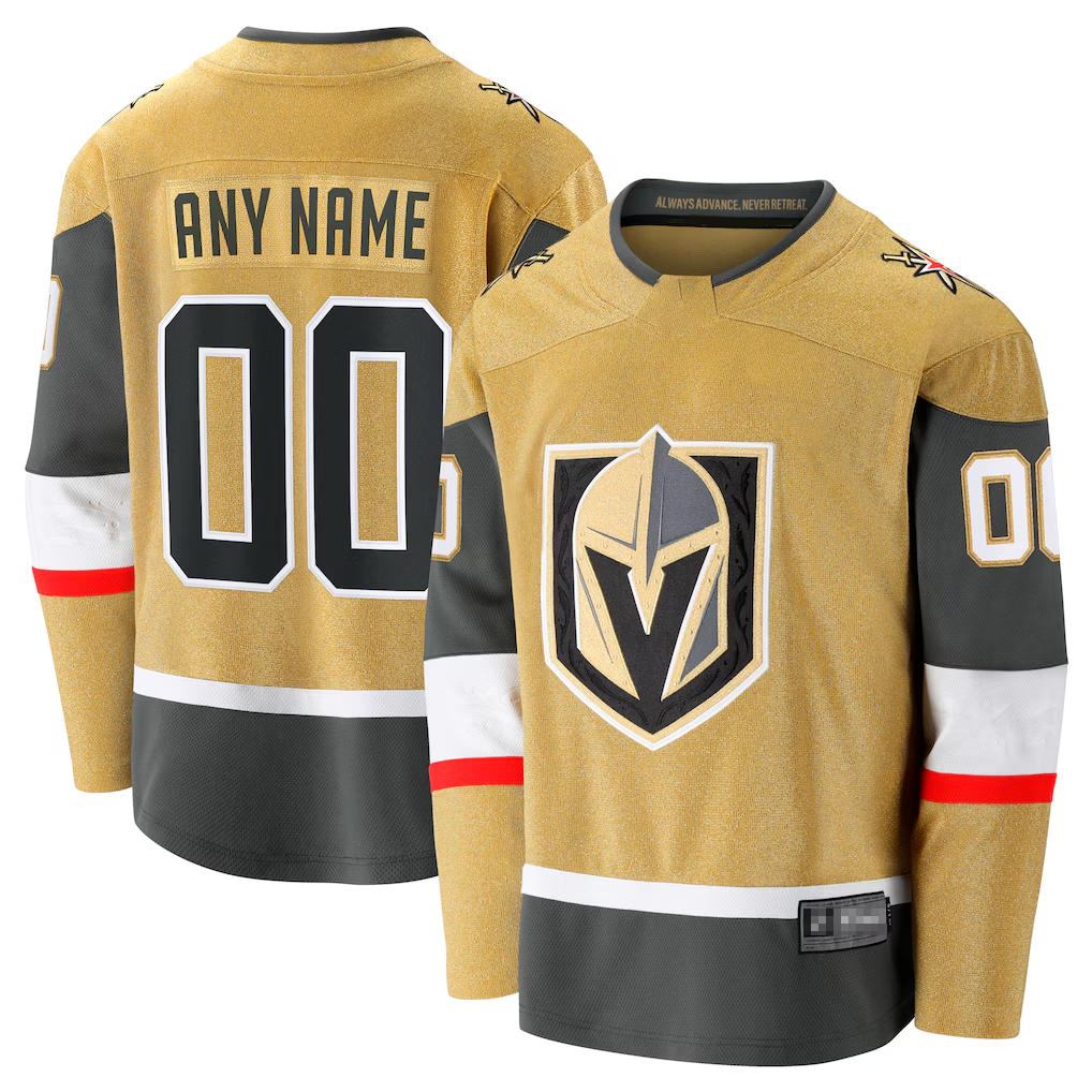 CBdoa Custom V.Golden Knights Home Breakaway Jerseys