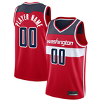CBdoa Custom W.Wizards Red 2020-21 Swingman Jerseys - Icon Edition