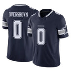 CBdoa D.Cowboys #0 DeMarvion Overshown Player Navy Limited Vapor F.U.S.E. Home Game Stitched Jerseys