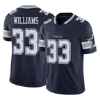 CBdoa D.Cowboys #33 Javonte Williams Player Navy Limited Vapor F.U.S.E. Home Game Stitched Jerseys