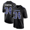 CBdoa D.Cowboys #34 Jalen Thompson Player Carbon Black Fashion Home Game Stitched Jerseys