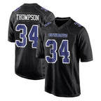 CBdoa D.Cowboys #34 Jalen Thompson Player Carbon Black Fashion Home Game Stitched Jerseys