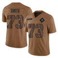 CBdoa D.Cowboys #73 Tyler Smith Player Brown Salute to Service Limited Home Game Stitched Jerseys