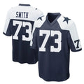 CBdoa D.Cowboys #73 Tyler Smith Player Navy-White Alternate Home Game Stitched Jerseys