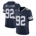 CBdoa D.Cowboys #92 Quinnen Williams Player Navy Vapor Untouchable Limited Home Game Stitched Jerseys