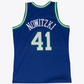 CBdoa D.Mavericks #41 Dirk Nowitzki Road 1998-99 Mitchell & Ness Swingman Stitched Jerseys