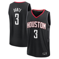 CBdoa H.Rockets #3 N'Faly Dante Black Fast Break Replica Player Stitched Jerseys-Statement Edition