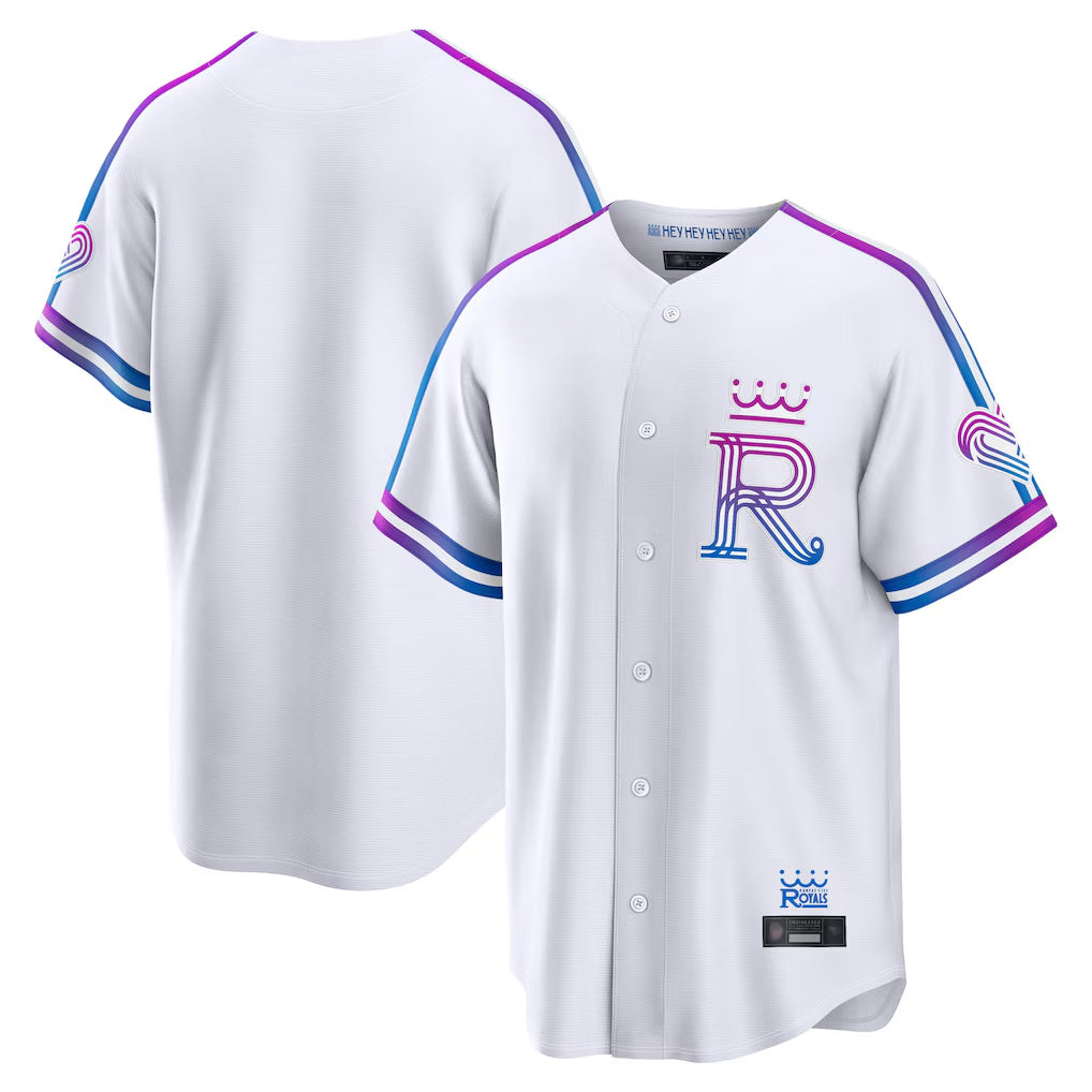 CBdoa KC.Royals White 2026 City Connect Limited Home Blank Player Stitched Jerseys