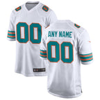 CBdoa Custom M.Dolphins Game Secondary Alternate Stitched Jerseys