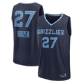 CBdoa M.Grizzlies #27 Cameron Boozer Navy Draft First Round Pick Fast Break Stitched Jerseys- Icon Edition