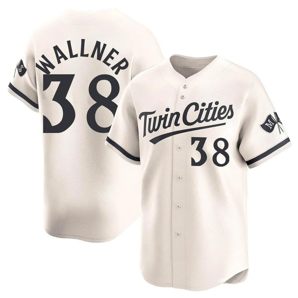 CBdoa M.Twins #38 Matt Wallner Player Cream Home Limited Stitched Jerseys