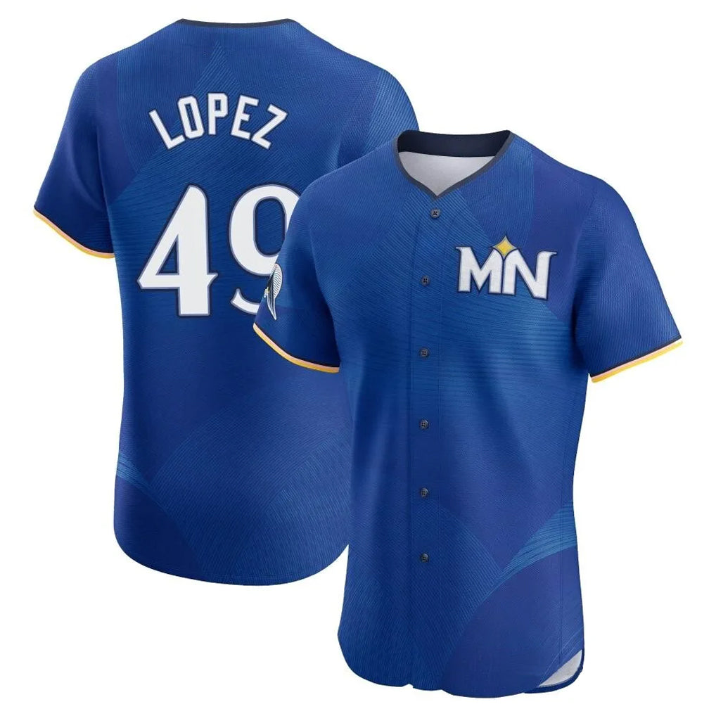 CBdoa M.Twins #49 Pablo Lopez Player Royal City Connect Limited Elite Home Stitched Jerseys