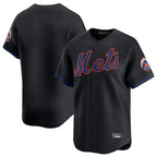 CBdoa NY.Mets Blank Player Black Alternate Home Limited Stitched Jerseys