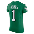CBdoa P.Eagles #1 Jalen Hurts Kelly Green Alternate Vapor F.U.S.E. Elite Stitched Jerseys
