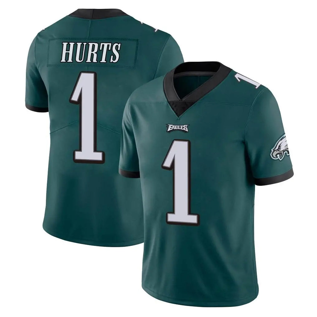 CBdoa P.Eagles #1 Jalen Hurts Player Team Color Green Vapor Untouchable Home Game Stitched Jerseys