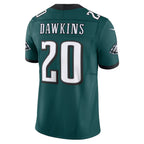 CBdoa P.Eagles #20 Brian Dawkins Midnight Green Vapor F.U.S.E. Limited Stitched Jerseys