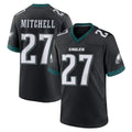 CBdoa P.Eagles #27 Quinyon Mitchell Player Black Game Home Stitched Jerseys